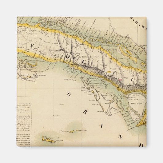 Cuba Jamaica 67 Magneet (Voorkant)