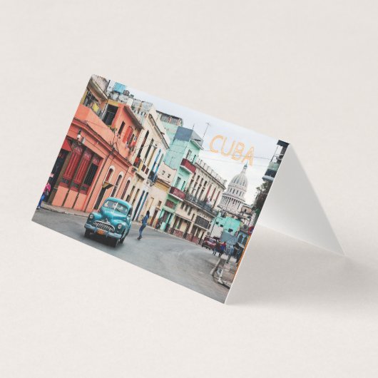 Cuba Kaart (Voorkant)