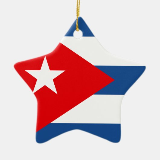 Cuba Keramisch Ornament (Voorkant)