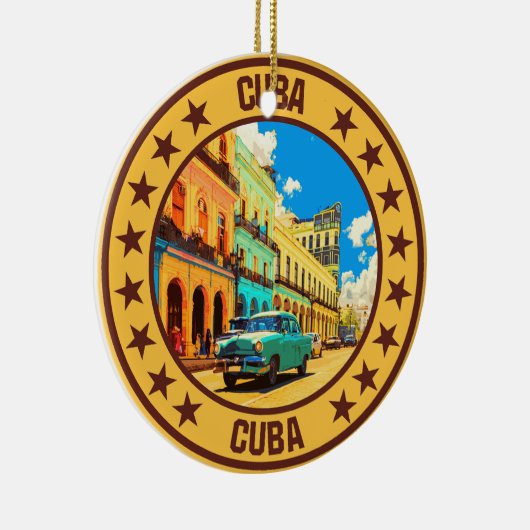 Cuba Keramisch Ornament (Rechts)