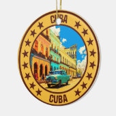 Cuba Keramisch Ornament (Links)