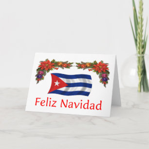 Cuba Kerstmis Feestdagen Kaart
