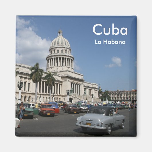 Cuba - La Habana Magneet (Voorkant)