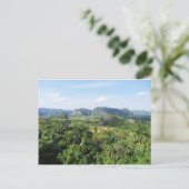 Cuba-landschap Briefkaart (Staand voorkant)