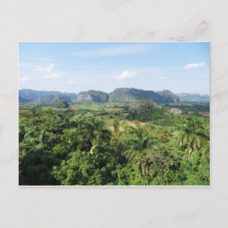 Cuba-landschap Briefkaart