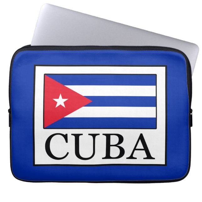 Cuba Laptop Sleeve (Voorkant)