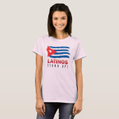 Cuba - Latino's staan op! T-shirt (Voorkant volledig)