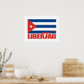 Cuba - Libertad Poster (Keuken)