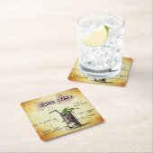 Cuba Libre Bartender Drink Recipe Kartonnen Onderzetters (Insitu)