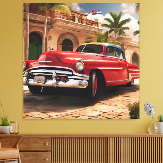 Cuba Libre! Canvas Afdruk (Insitu (Woonkamer))