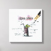 Cuba Libre Canvas Afdruk (Voorkant)