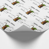 Cuba Libre Cocktail Cadeaupapier (Hoek)