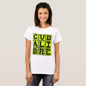 Cuba Libre, Highball Cocktail T-shirt (Voorkant volledig)