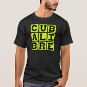 Cuba Libre, Highball Cocktail T-shirt (Voorkant)
