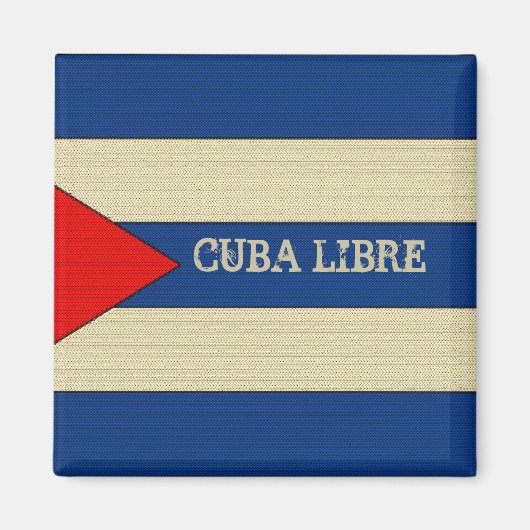 Cuba Libre Magneet (Voorkant)