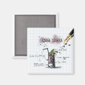 Cuba Libre Magneet (Voorkant / Achterkant)