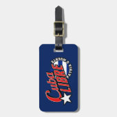 Cuba Libre Motto Bagagelabel (Voorkant verticaal)