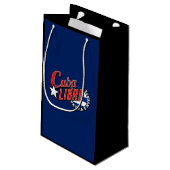 Cuba Libre Motto Klein Cadeauzakje (Achterkant Gekanteld)