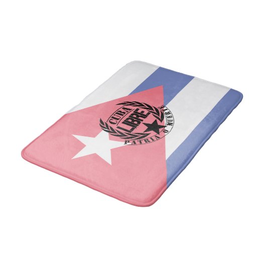 Cuba Libre Motto Laurels Badmat (Gekanteld)