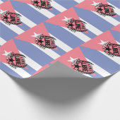 Cuba Libre Motto Laurels Cadeaupapier (Hoek)