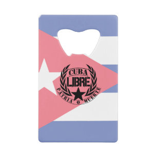 Cuba Libre Motto Laurels Creditkaart Flessenopener