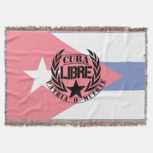 Cuba Libre Motto Laurels Deken