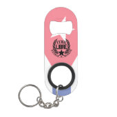 Cuba Libre Motto Laurels Mini Flessenopener (Voorkant)