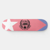 Cuba Libre Motto Laurels Persoonlijk Skateboard (Horizontaal)