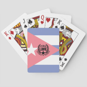 Cuba Libre Motto Laurels Pokerkaarten