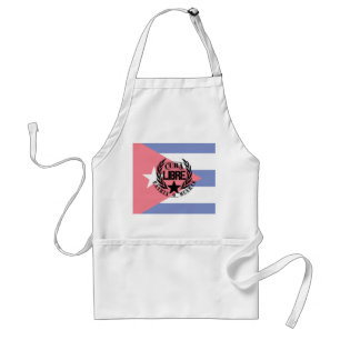 Cuba Libre Motto Laurels Standaard Schort