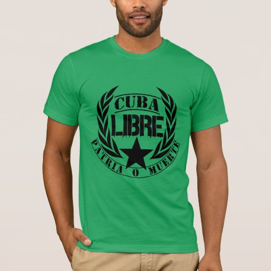 Cuba Libre Motto Laurels T-shirt (Voorkant)