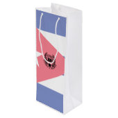 Cuba Libre Motto Laurels Wijn Cadeautas (Achterkant Gekanteld)