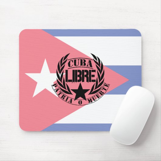 Cuba Libre Motto Lauwerkrans Muismat (Met muis)