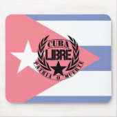 Cuba Libre Motto Lauwerkrans Muismat (Voorkant)
