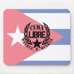 Cuba Libre Motto Lauwerkrans Muismat