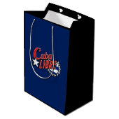 Cuba Libre Motto Medium Cadeauzakje (Achterkant Gekanteld)
