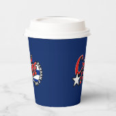 Cuba Libre Motto Papieren Bekers (Links)