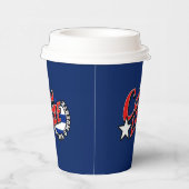 Cuba Libre Motto Papieren Bekers (Rechts)