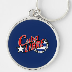 Cuba Libre Motto Sleutelhanger