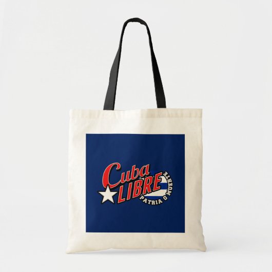 Cuba Libre Motto Tote Bag (Voorkant)