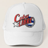 Cuba Libre Motto Trucker Pet (Voorkant)