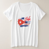 CUBA LIBRE PLUS SIZE SHIRT (Design voorkant)