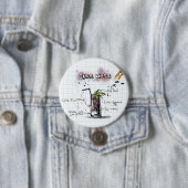 Cuba Libre Ronde Button 7,6 Cm (In situ)