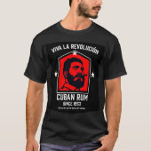 Cuba Libre Rum Drinkers Revolution T-shirt (Voorkant)