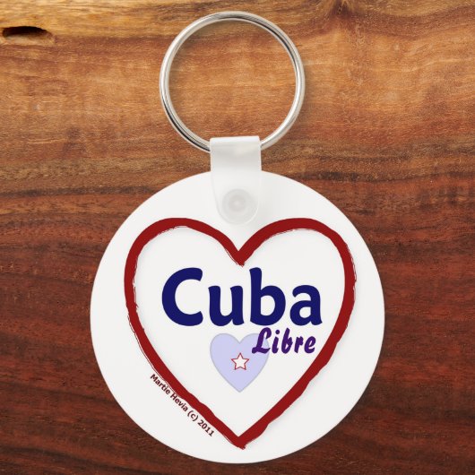 Cuba Libre Sleutelhanger (Voorkant)