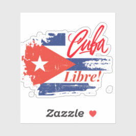 CUBA LIBRE STICKER