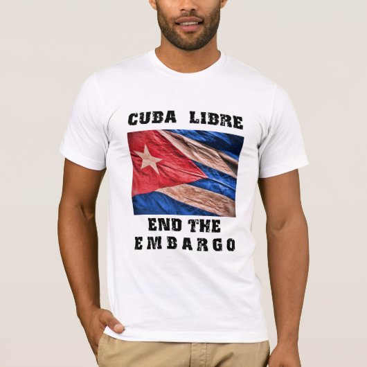 CUBA LIBRE T-SHIRT (Voorkant)