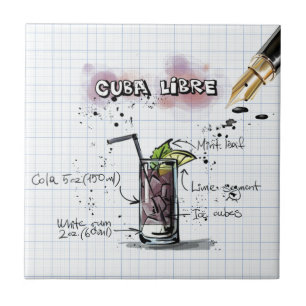 Cuba Libre Tegeltje