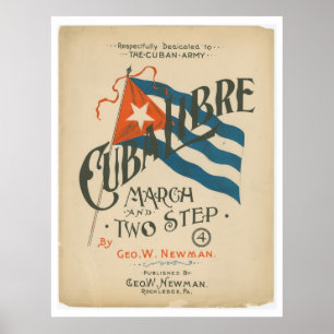 Cuba Libre Travel Poster