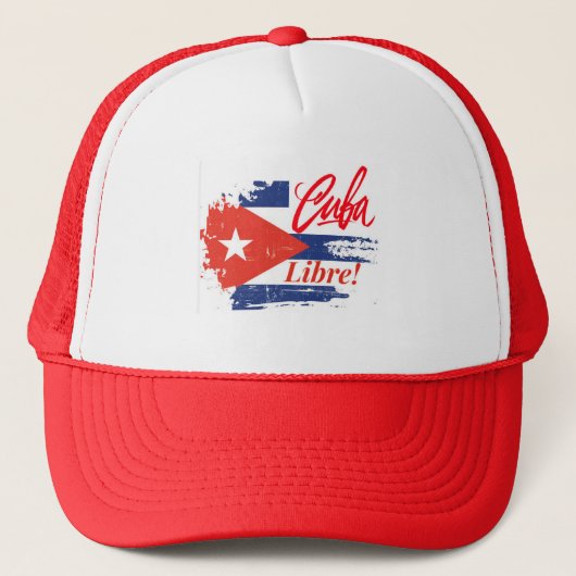 Cuba Libre Trucker Hat Pet (Voorkant)